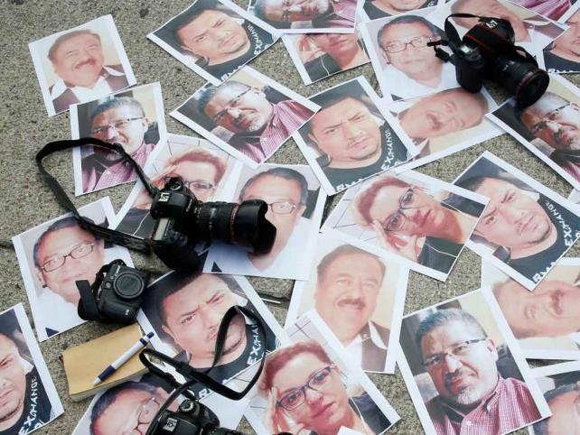 México tiene récord en periodistas asesinados