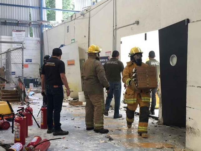 Explosión en fábrica de cartuchos deja 6 heridos