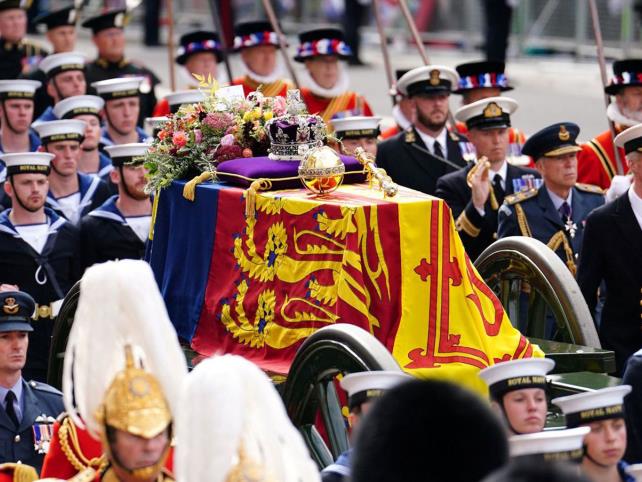 Concluye el funeral de Estado de la reina Isabel II