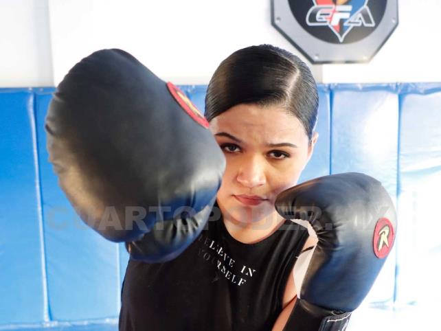 Priscila, guerrera del Boxeo Tailandés